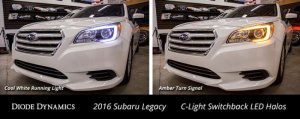 Subaru Legacy Halo Ring Bulb - Diode Dynamics - C-Light Switchback LED - `15-`17 Subaru Legacy Halo Ring Bulb - Diode Dynamics - C-Light Switchback LED - `15-`17